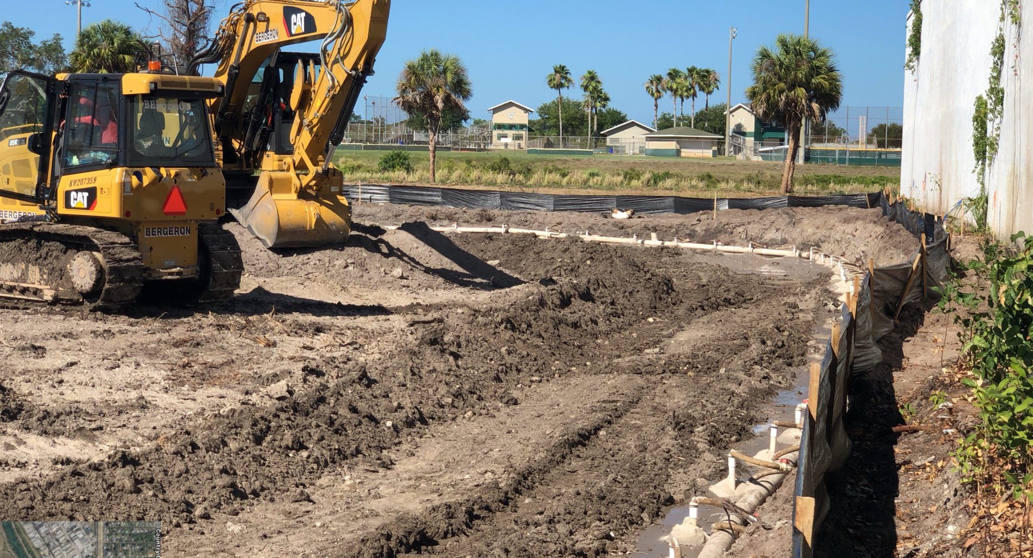 Pond - Dewatering in the way of S-205 - Bergeron Land Development, Inc.